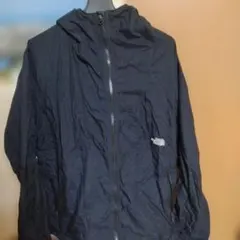 The North Face ブラック ナイロンジャケット