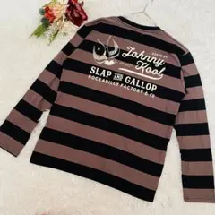 美品【Johnny Kool/ジョニークール】ロンT(M) バックプリント