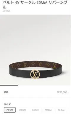 2026年最新】LV サークル 35MM リバーシブルの人気アイテム - メルカリ