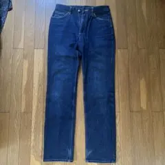 Lee ダークブルー ストレートデニム