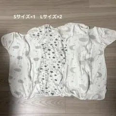 PICOange スワドル 3枚セット (3〜8.5kg)