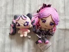 キュアキッスとメロロンのぬいぐるみ