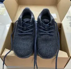 allbirdsWoolRunner ブルーグレー スニーカー 25cm