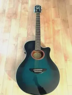 新品弦交換済み　YAMAHA エレアコ　APX-4A ヤマハ　セミハードケース付 YAMAHA エレアコAPX-4A