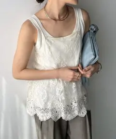 DouDou スカラレースキャミのサムネイル