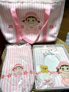 新品未使用　不二家ミルキーペコちゃん公式　ベビーペコちゃん