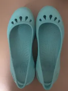Crocs 水色 サンダル W 5 21cm相当