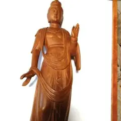 仏教美術 小型 古木 厨子入 毘沙門天像 仏像 木彫 厨子入り 毘沙門天像 仏像 彫刻 江戸時代 - メルカリ