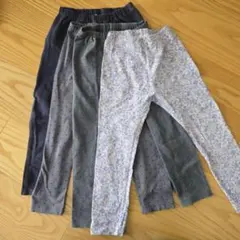 ユニクロ　レギンスパンツセット　110サイズ