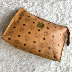 MCM ソフトピンク ヴィセトス ミニハンドバッグ 美品 ポーチ クラッチ
