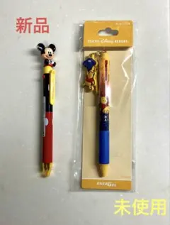 ディズニーリゾート ミッキーマウス & プーさん ３色ボールペン 2本組