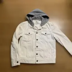 ホワイトデニムジャケット デニムジャケット