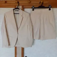 UNIQLO×Theory 感動ジャケット ショートパンツセットアップ ベージュ