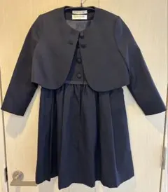 CHOPIN ウールタックギャザージャンパースカートとウールボレロ 120