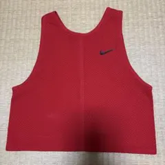 Nike Dri-FIT レッド タンクトップ L