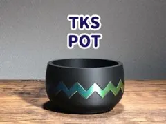 TKSPOT 3号深鉢 グレーブルー 3Dプリンター鉢 - メルカリ
