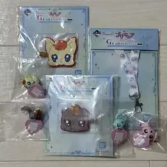 一番くじ プリキュア まとめ売り 未開封 Ｇ賞3種 Ｅ賞4種セット