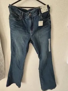 GU スリムフレアジーンズ　xl 丈標準