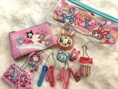 Mezzo Piano メゾピアノ１０点セット売りクリアフラットチケットポーチ