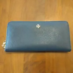 トリーバーチ ネイビー 長財布