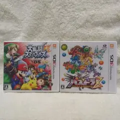 大乱闘スマッシュブラザーズ&パズドラZ 2本セット 3DSソフトのみ