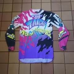 AXO SPORT モトクロスジャージ 長袖 オレンジ ホワイト 美品90年代