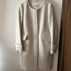 『美品』Mystrada ノーカラーロングコートのサムネイル