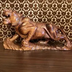 2025年最新】木彫り 虎 置物の人気アイテム - メルカリ