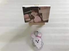 NiziU ミイヒキャラクターキーホルダーとミニキャンバスアートセット
