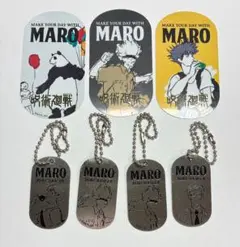 呪術廻戦 MARO コラボ特典 ドッグタグ ステッカー