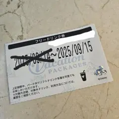 バケーションパッケージ フリードリンクチケット❣️9/15分前日ロッカー❣️