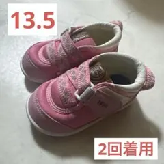 イフミー　スニーカー　ピンク　13.5