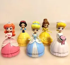 ディズニー　プリンセス　カプキャラ　ヒロインドール　シンデレラ　アリエル他
