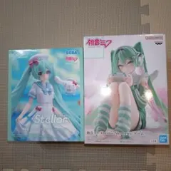 値下げ済み！初音ミク フィギュア 2点セット - メルカリ