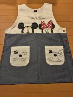 【幼稚園先生用エプロン】ミッキー＆ミニー エプロン
