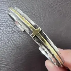 シルバークロスデザイン バングル