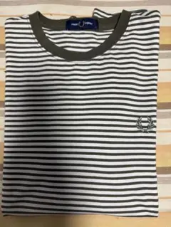 FRED PERRY ストライプ 半袖Tシャツ【値下げ交渉可能】