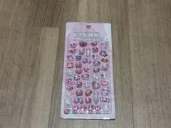 正規品　クリアぷくぷくキャンディシール ピンク