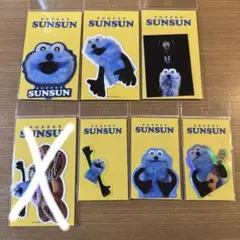 【一点600円】パペットスンスン ステッカー シール ７点セット