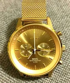 TRIWA NEVIL ゴールド 腕時計