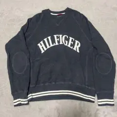 HILFIGER スウェット トレーナー エルボーパッチ S トミーのサムネイル