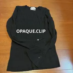 黒コットンセーターのサムネイル