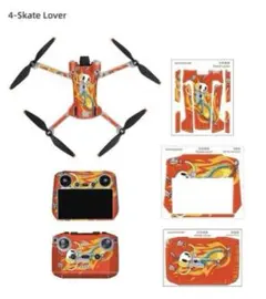LTSKY DJI RC Mini 3 Pro ラミネート保護 ガイコツ スカルのサムネイル