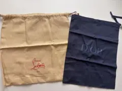 Christian Louboutin DIOR 保存袋 2点セットのサムネイル