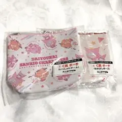 大妖怪×サンリオキャラクターズ　C賞　ポーチ2点セット