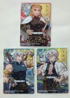 鬼滅の刃　ステンドグラスカード2 自販機ver　箔押し