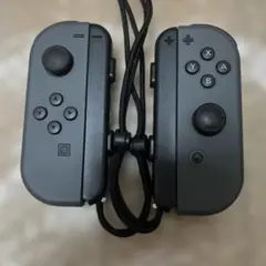 【美品】Switch ジョイコン　グレー　左右　純正品