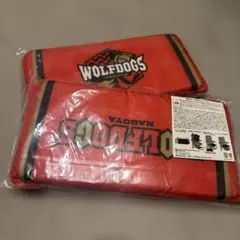 ウルフドッグス名古屋 足元ネット付きクッション 2個セット【未開封新品】