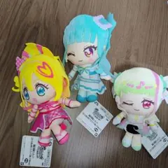 映画 プリキュア コロっとまんまる プリフェイスぬいぐるみvol.2 3点