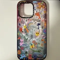 CASETiFY カラフルアート iPhoneケース（14promax）